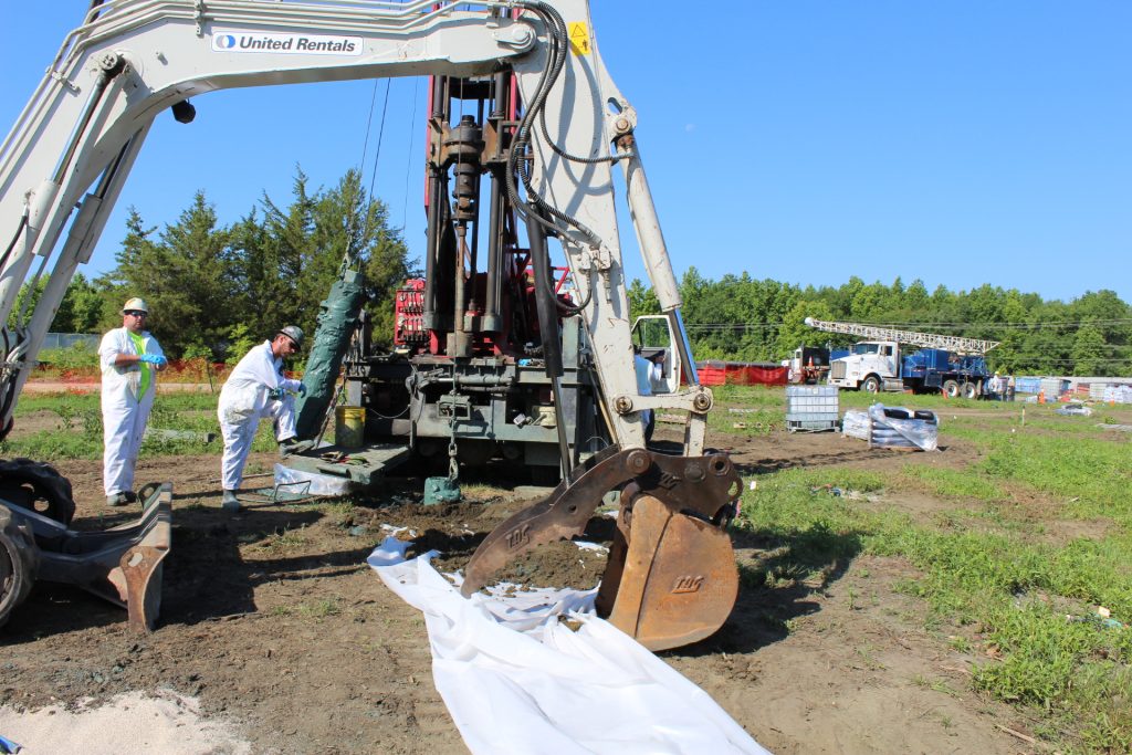 Blue Clay en el sitio Superfund