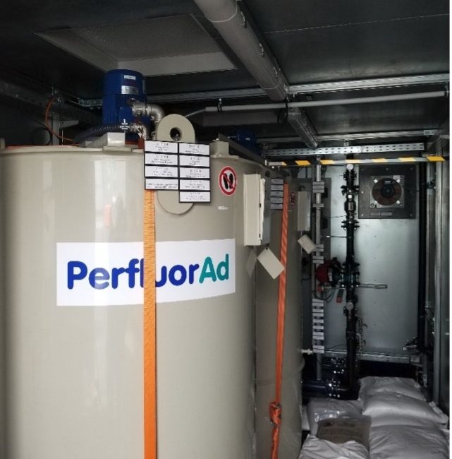 Esta planta de PerfluorAd® se enviará al estado de Washington para tratar PFAS en agua en una base naval de EE. UU.