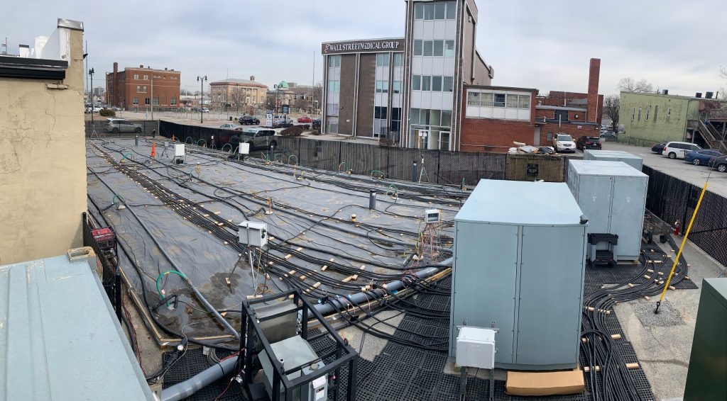 Overhead View of an ERH Site in Indiana