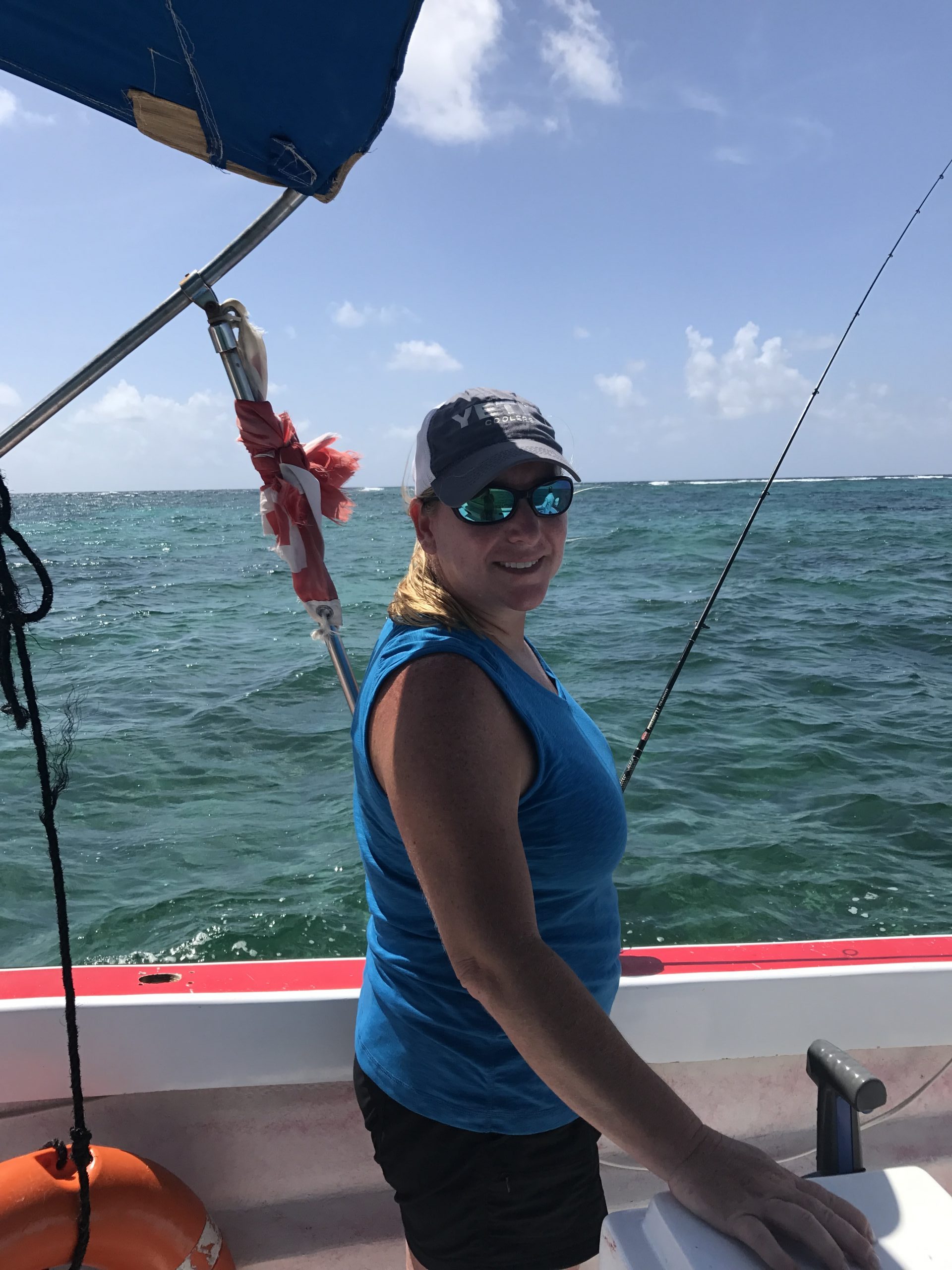 In her free time, Susan enjoys being outdoors, especially on the water.