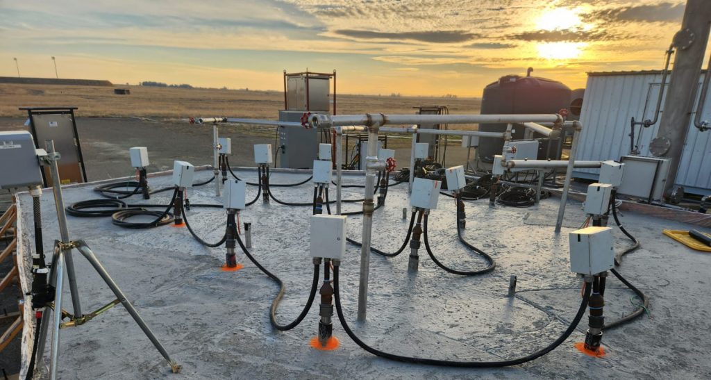 Remediation of PFAS in soil at Beale AFB in California using thermal conduction heating.