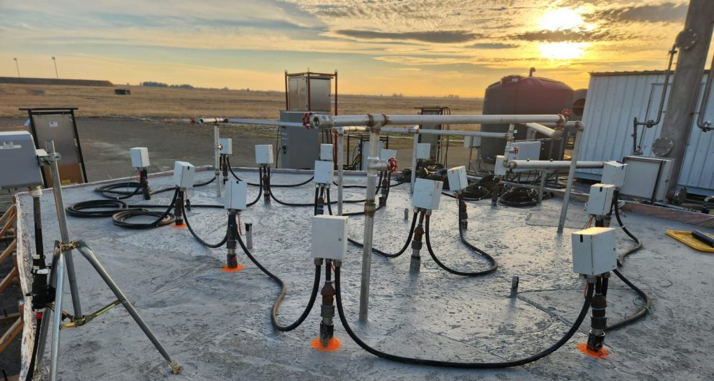 Remediation of PFAS in soil at Beale AFB in California using thermal conduction heating.