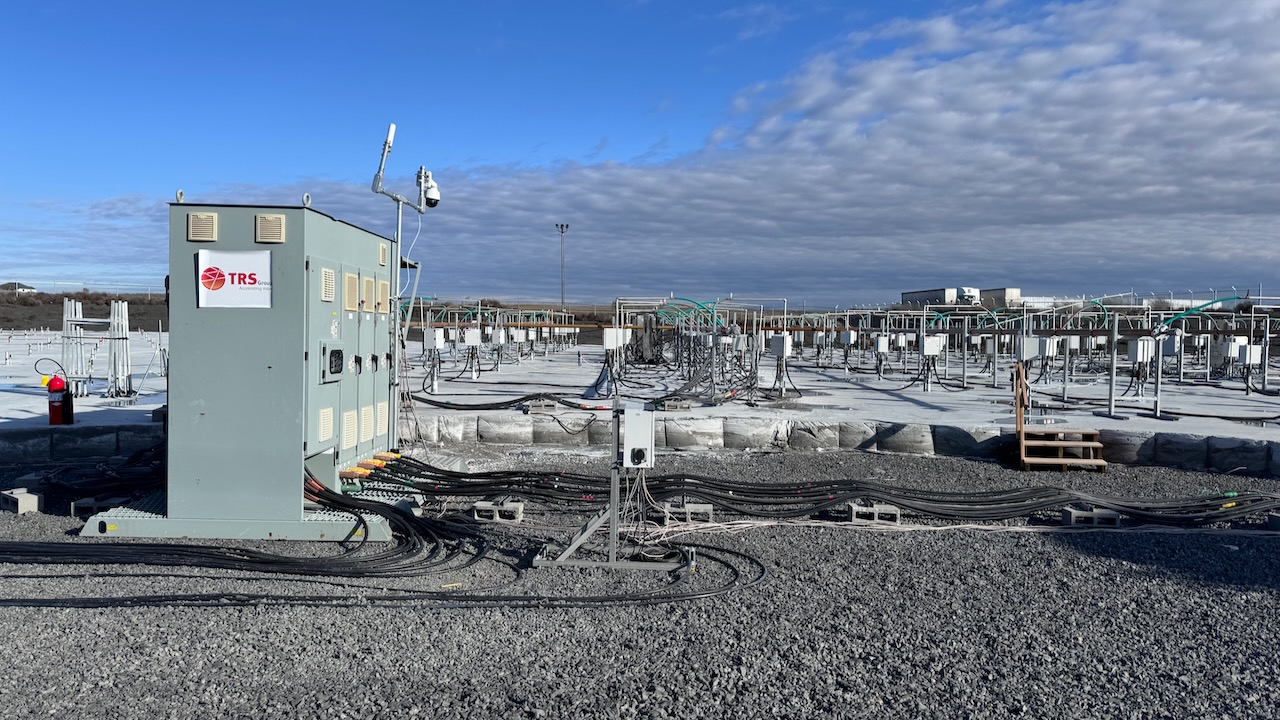 A TRS work site in southeastern Washington state.